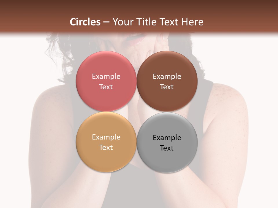 Latina Woman Girl PowerPoint Template