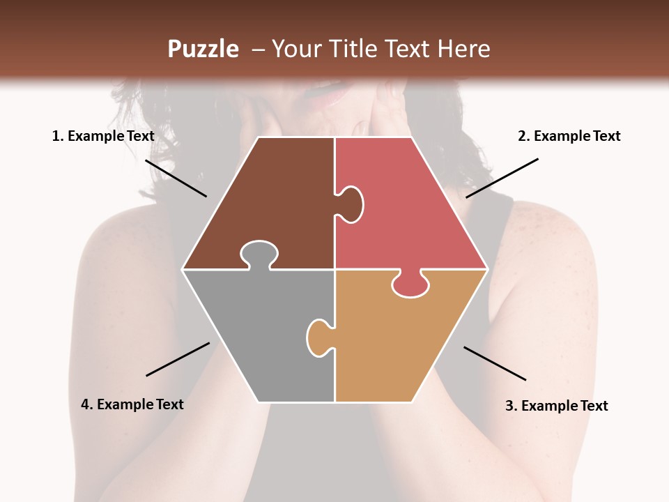 Latina Woman Girl PowerPoint Template