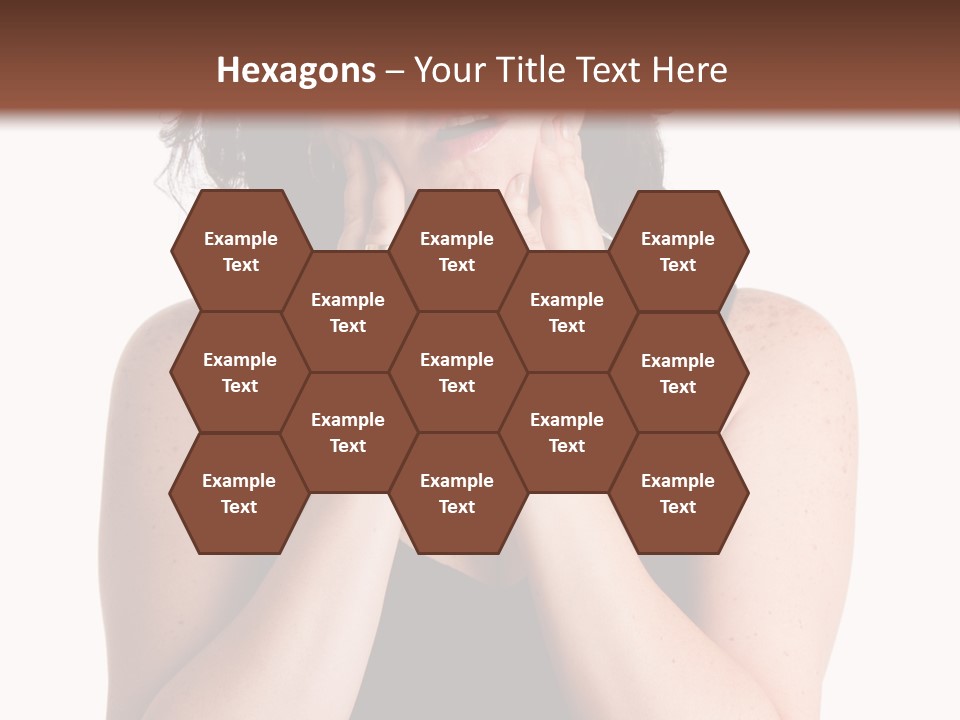 Latina Woman Girl PowerPoint Template