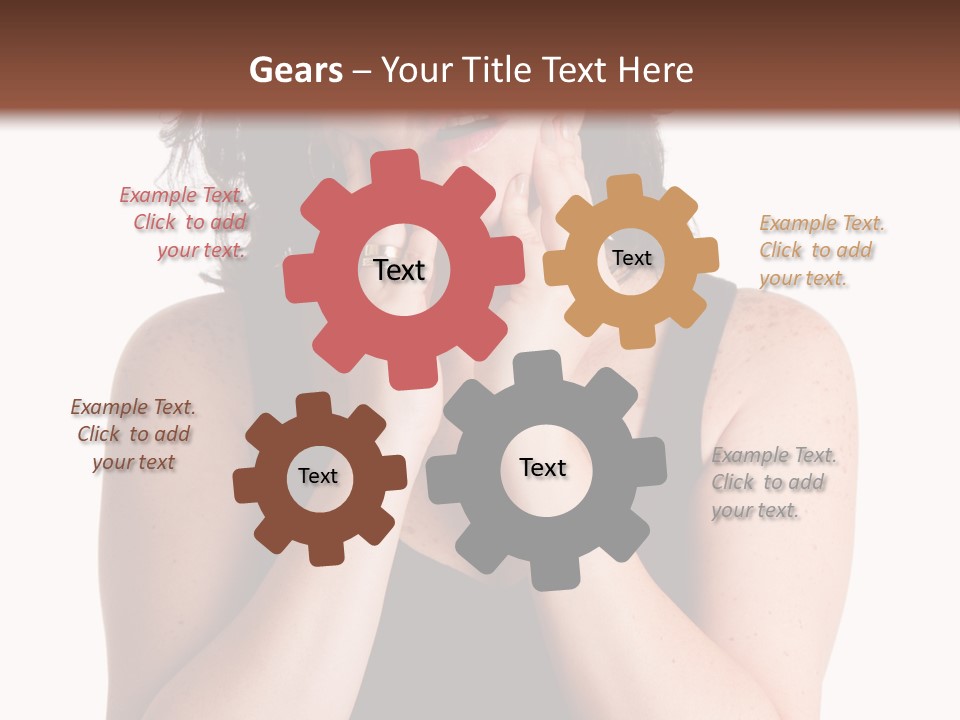 Latina Woman Girl PowerPoint Template