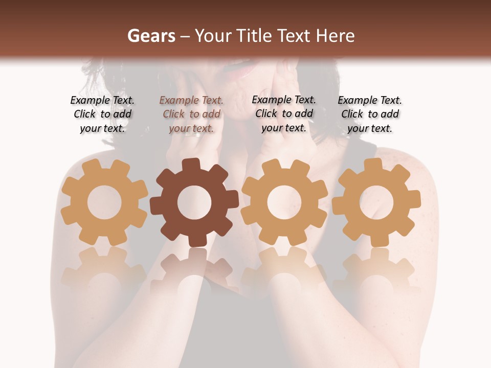 Latina Woman Girl PowerPoint Template