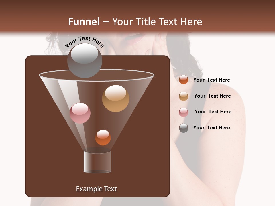 Latina Woman Girl PowerPoint Template