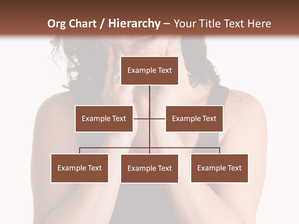 Latina Woman Girl PowerPoint Template