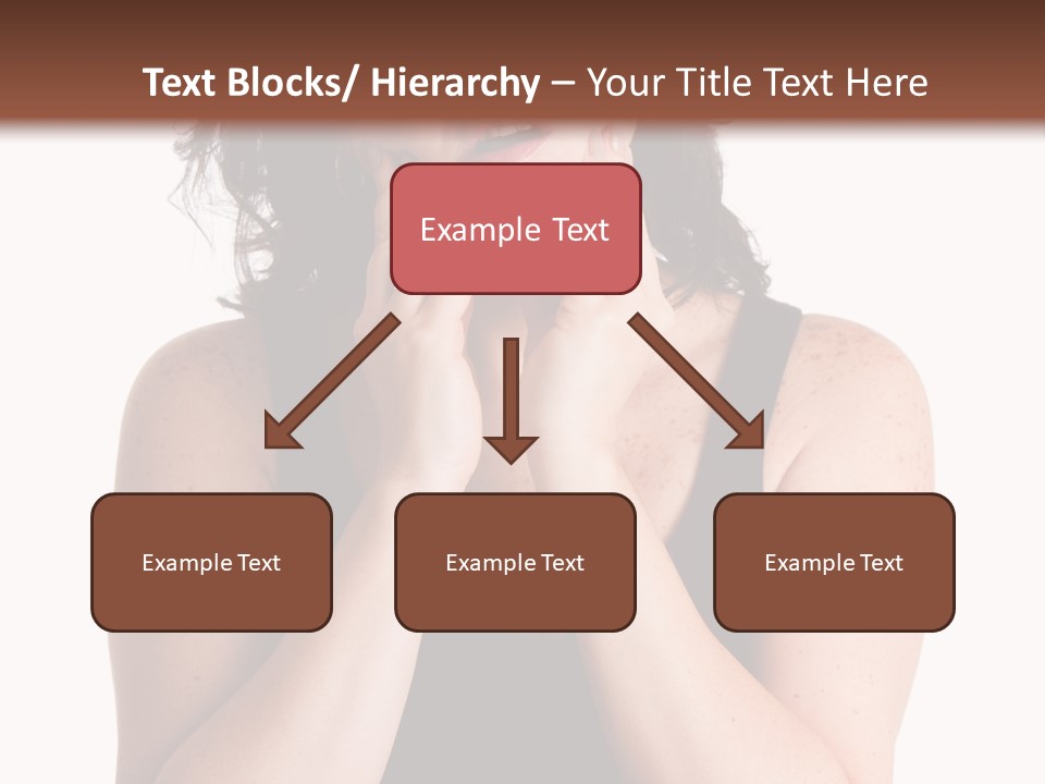 Latina Woman Girl PowerPoint Template