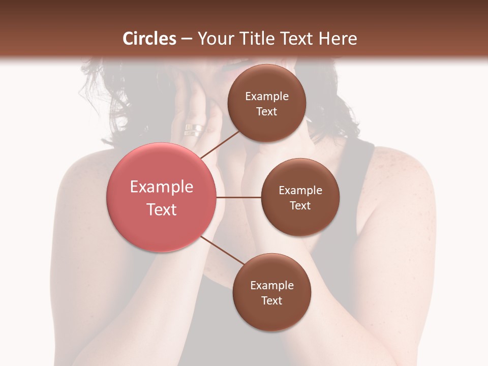 Latina Woman Girl PowerPoint Template