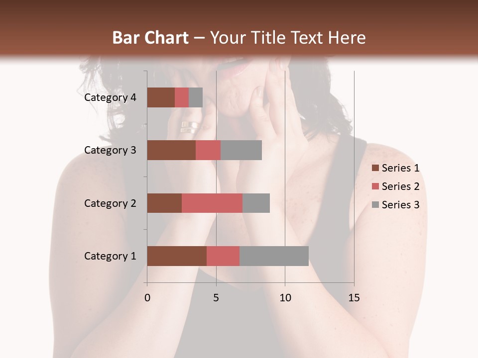 Latina Woman Girl PowerPoint Template