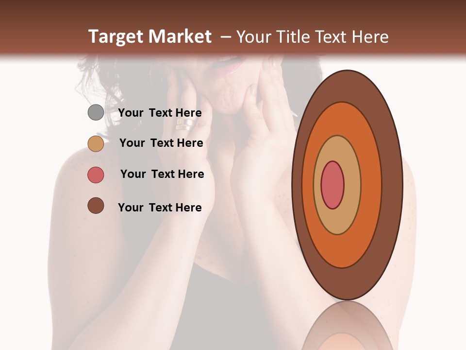 Latina Woman Girl PowerPoint Template