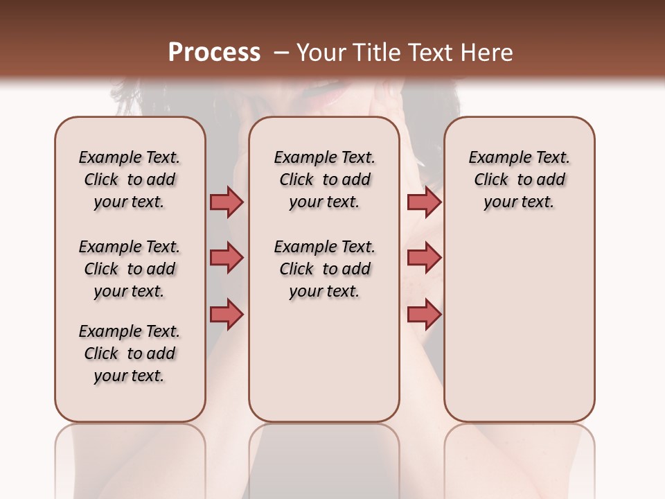 Latina Woman Girl PowerPoint Template