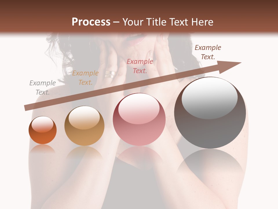 Latina Woman Girl PowerPoint Template