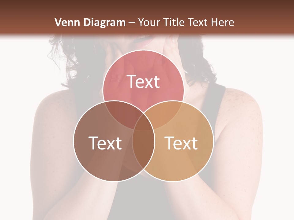 Latina Woman Girl PowerPoint Template