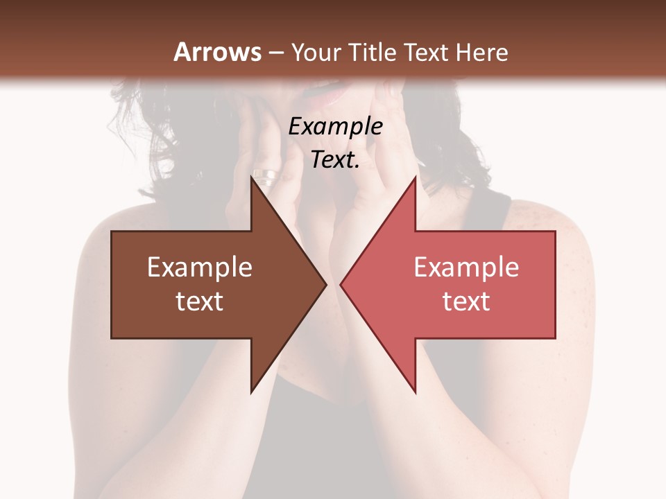 Latina Woman Girl PowerPoint Template