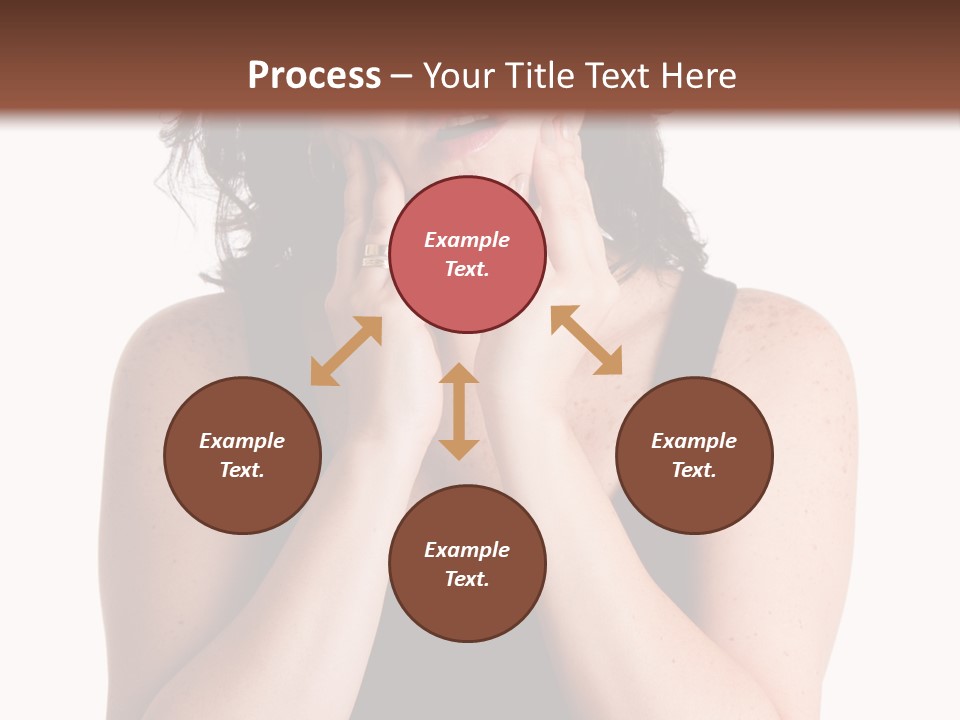 Latina Woman Girl PowerPoint Template