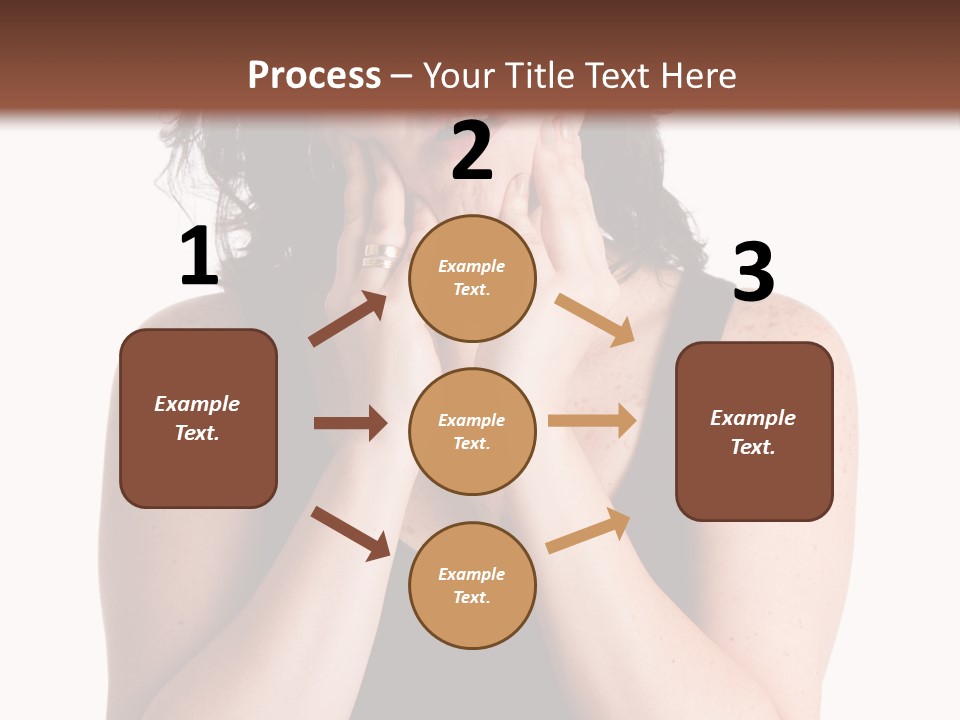 Latina Woman Girl PowerPoint Template