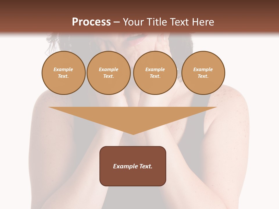 Latina Woman Girl PowerPoint Template