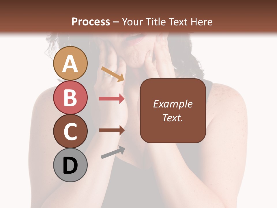 Latina Woman Girl PowerPoint Template