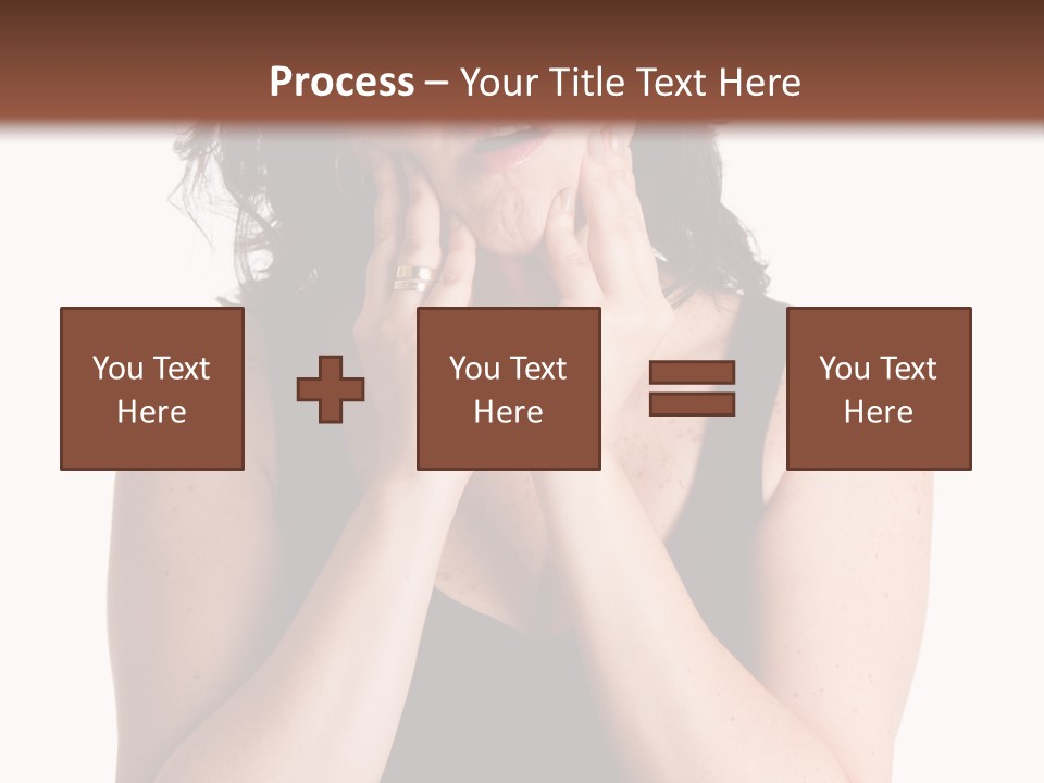 Latina Woman Girl PowerPoint Template