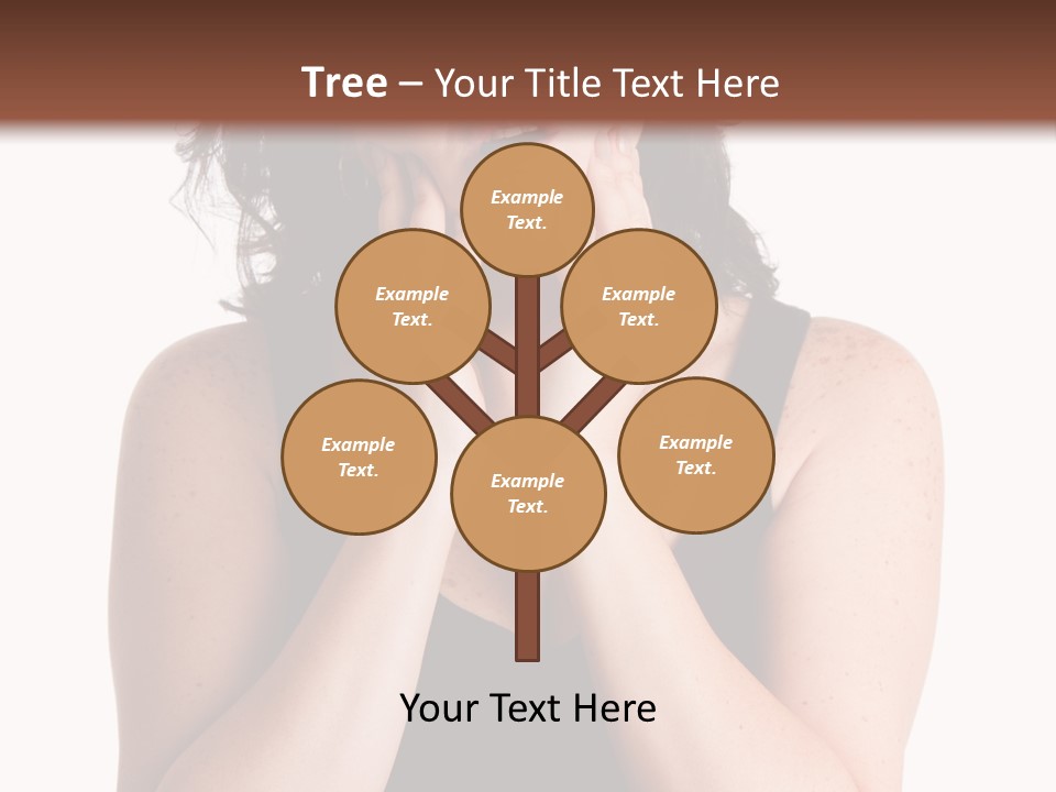 Latina Woman Girl PowerPoint Template
