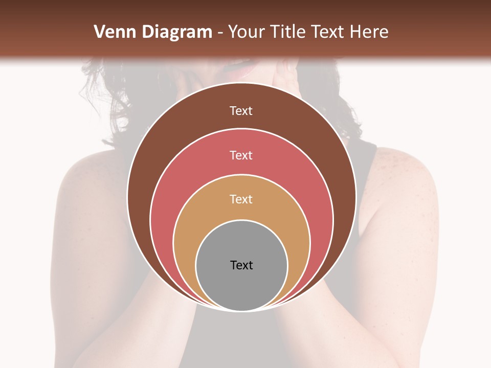 Latina Woman Girl PowerPoint Template
