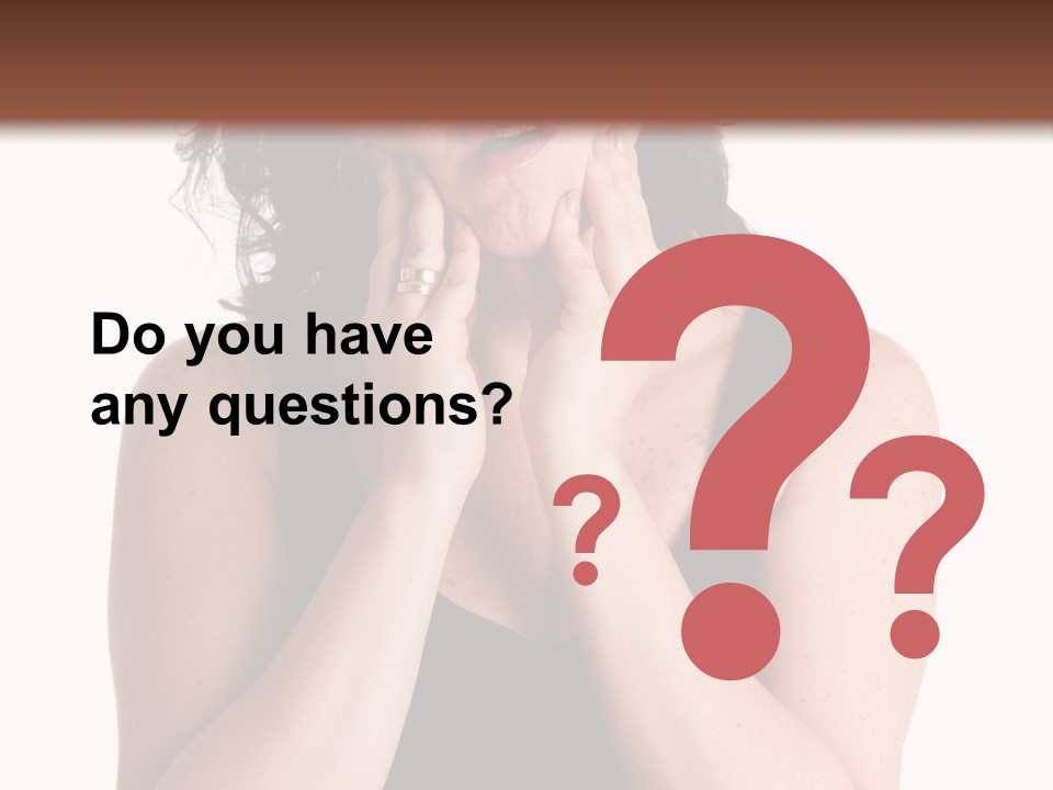 Latina Woman Girl PowerPoint Template