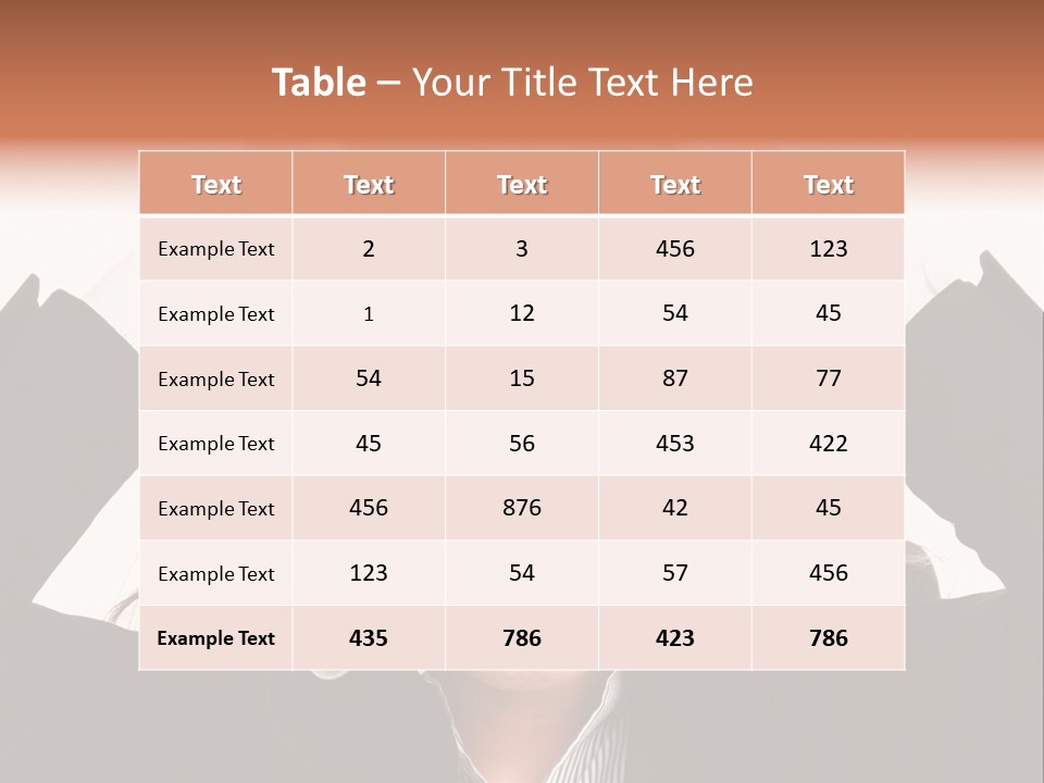 Girl Feeling Desperate PowerPoint Template