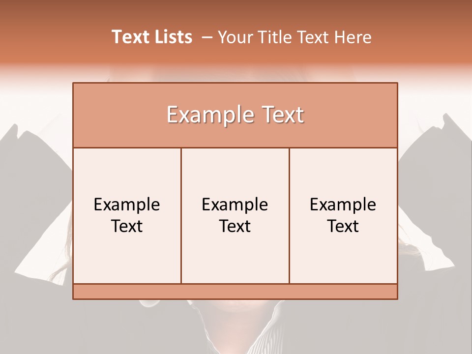Girl Feeling Desperate PowerPoint Template