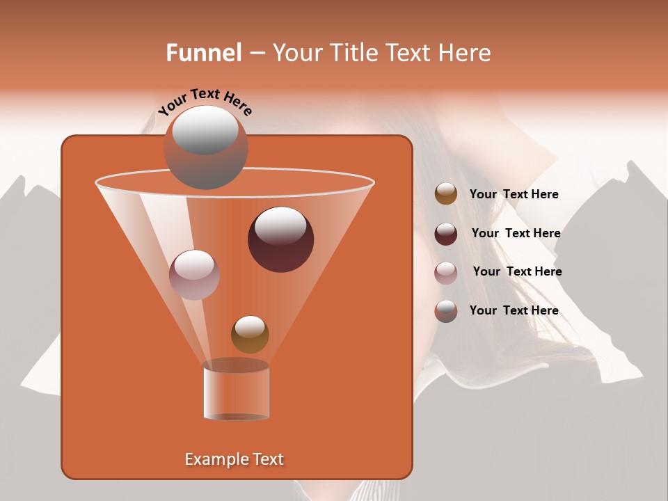 Girl Feeling Desperate PowerPoint Template