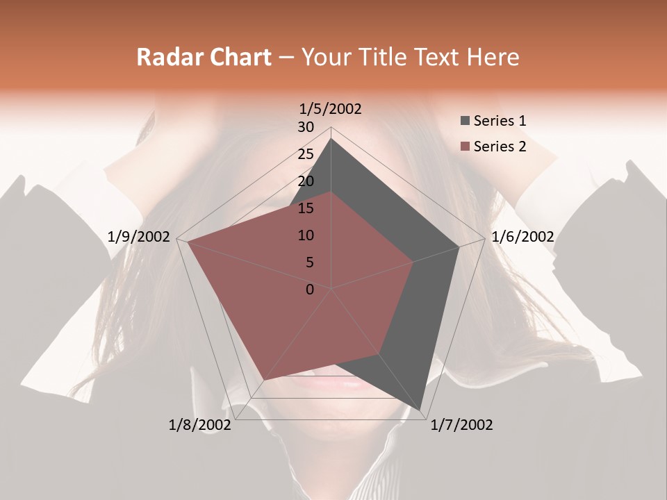 Girl Feeling Desperate PowerPoint Template