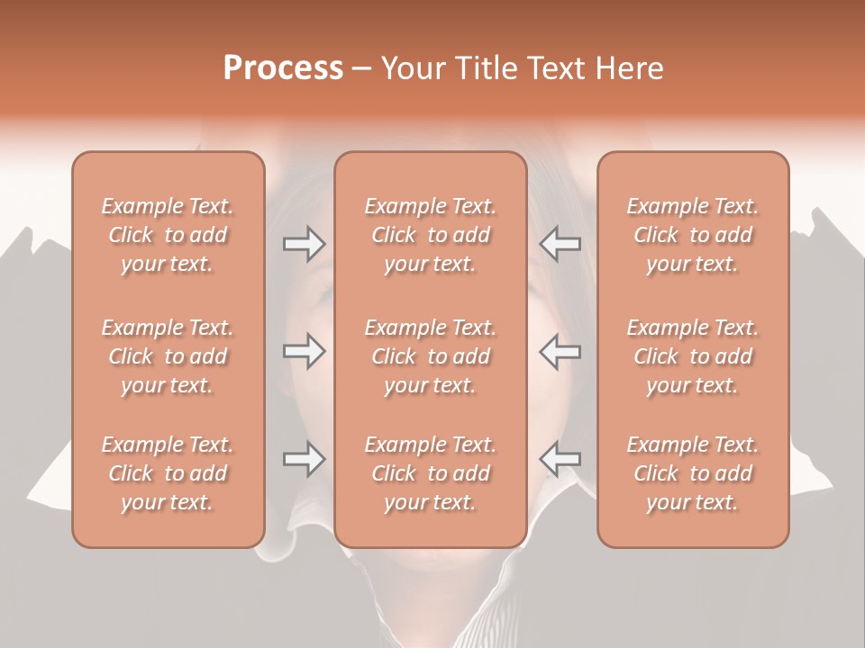 Girl Feeling Desperate PowerPoint Template