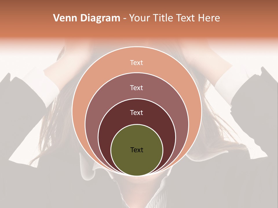 Girl Feeling Desperate PowerPoint Template