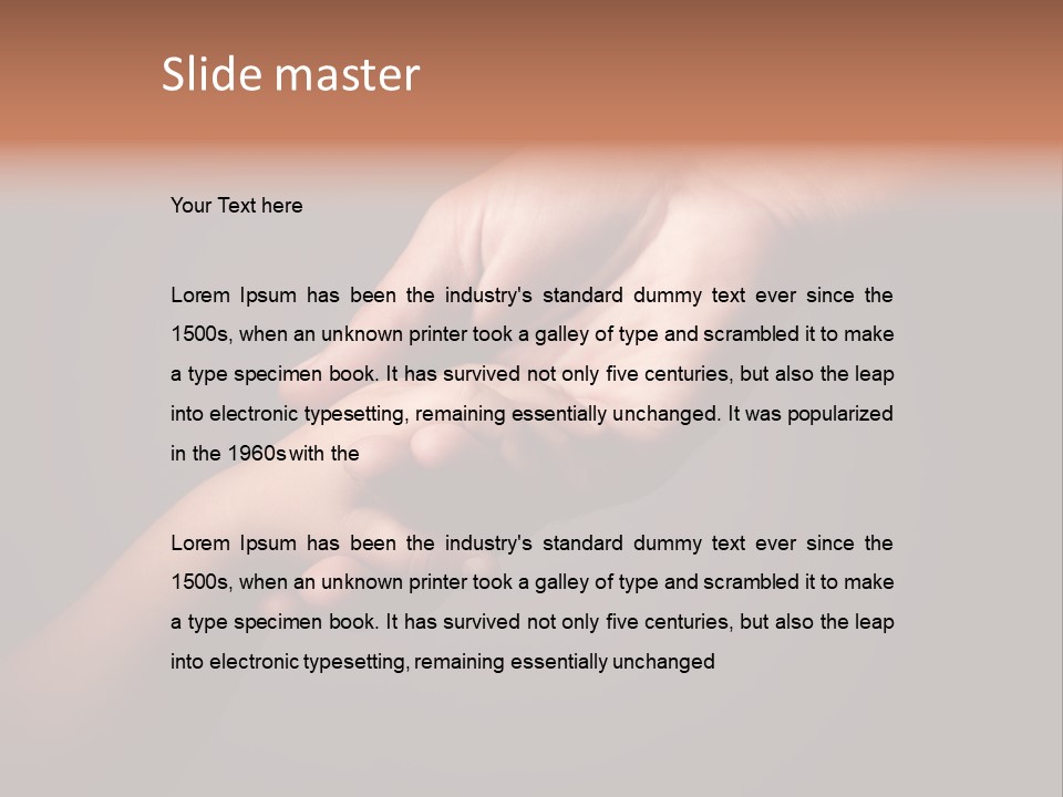 Faith Concept Emotional PowerPoint Template