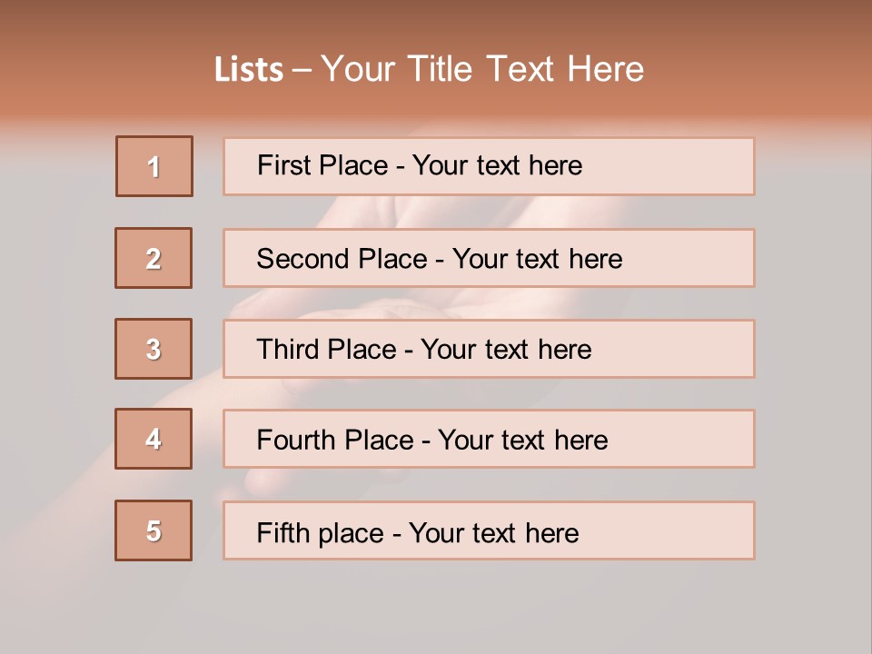 Faith Concept Emotional PowerPoint Template