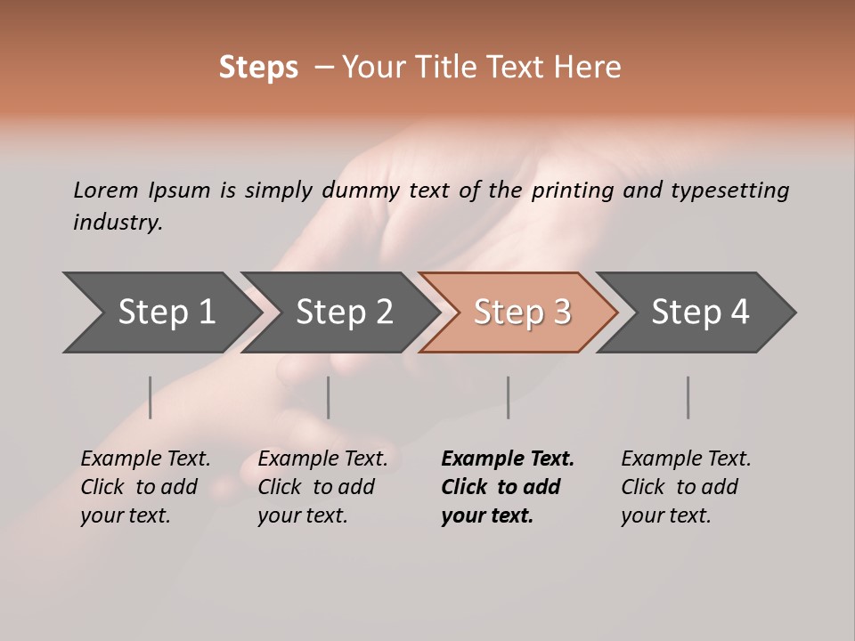 Faith Concept Emotional PowerPoint Template