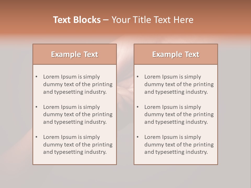 Faith Concept Emotional PowerPoint Template