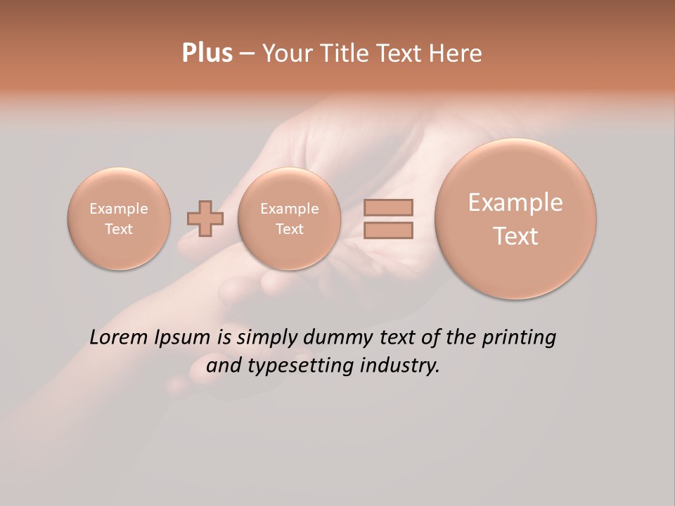 Faith Concept Emotional PowerPoint Template