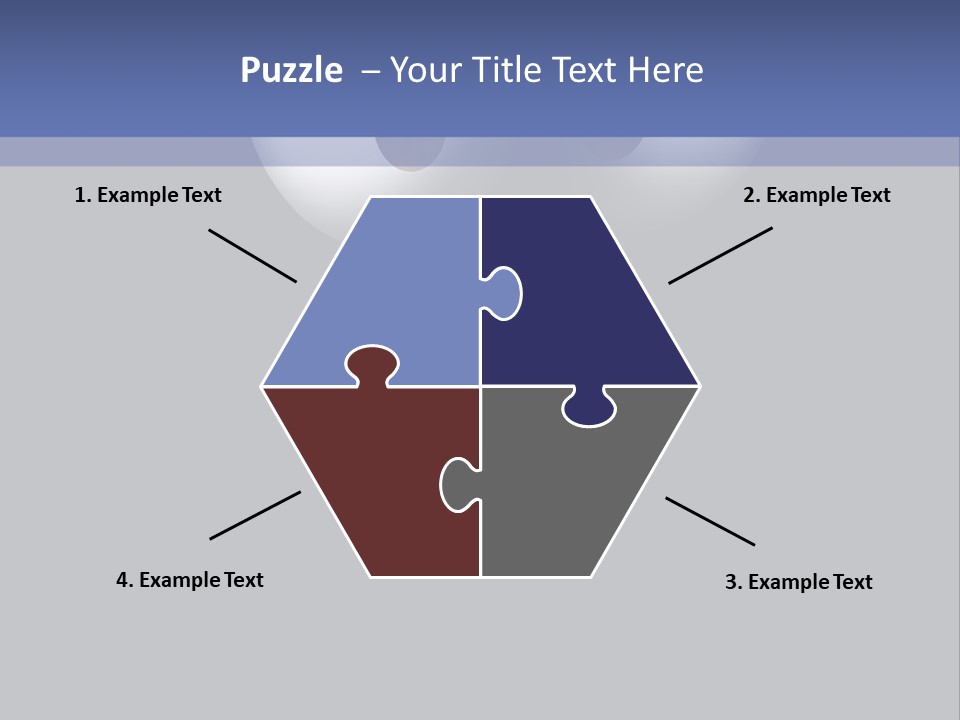 Black Cartoon Bulging PowerPoint Template