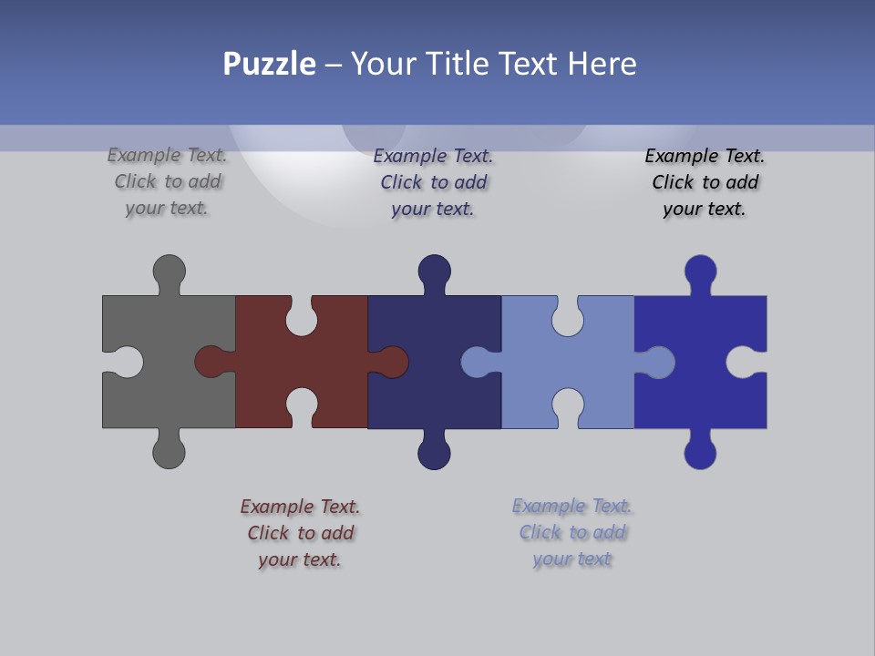 Black Cartoon Bulging PowerPoint Template