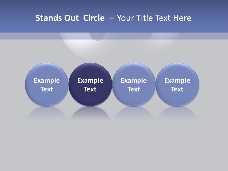 Black Cartoon Bulging PowerPoint Template