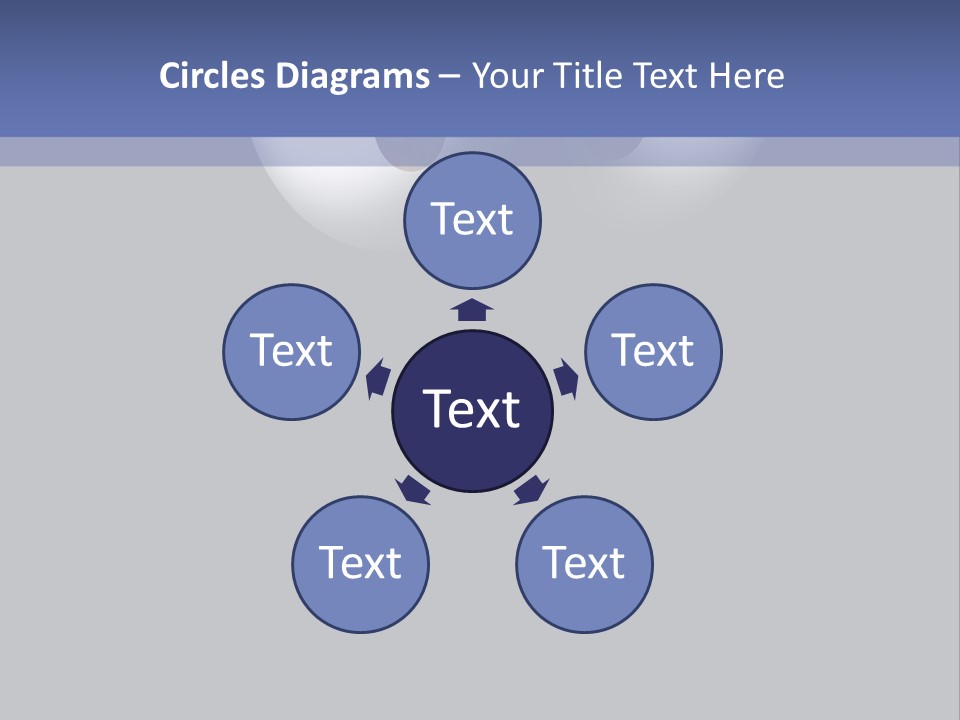 Black Cartoon Bulging PowerPoint Template