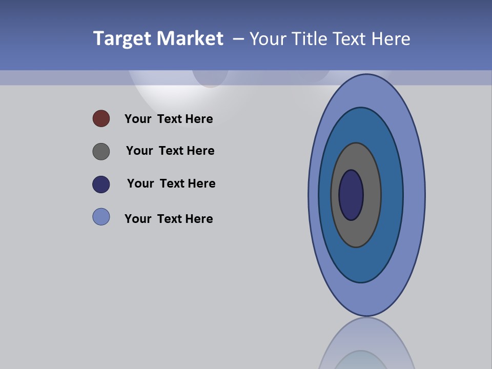 Black Cartoon Bulging PowerPoint Template