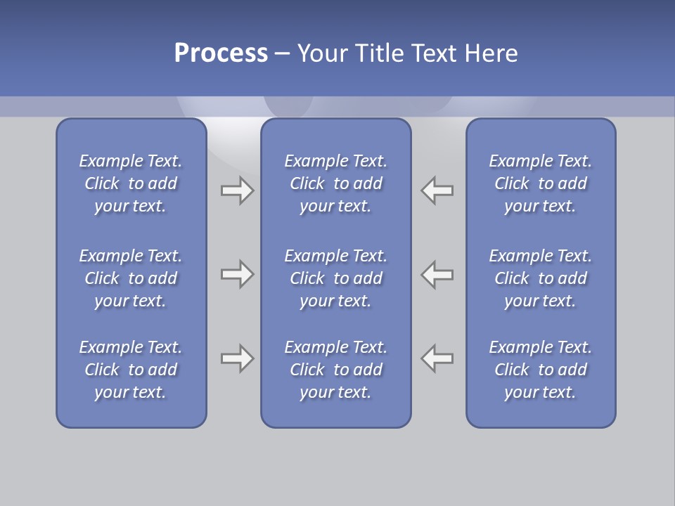 Black Cartoon Bulging PowerPoint Template