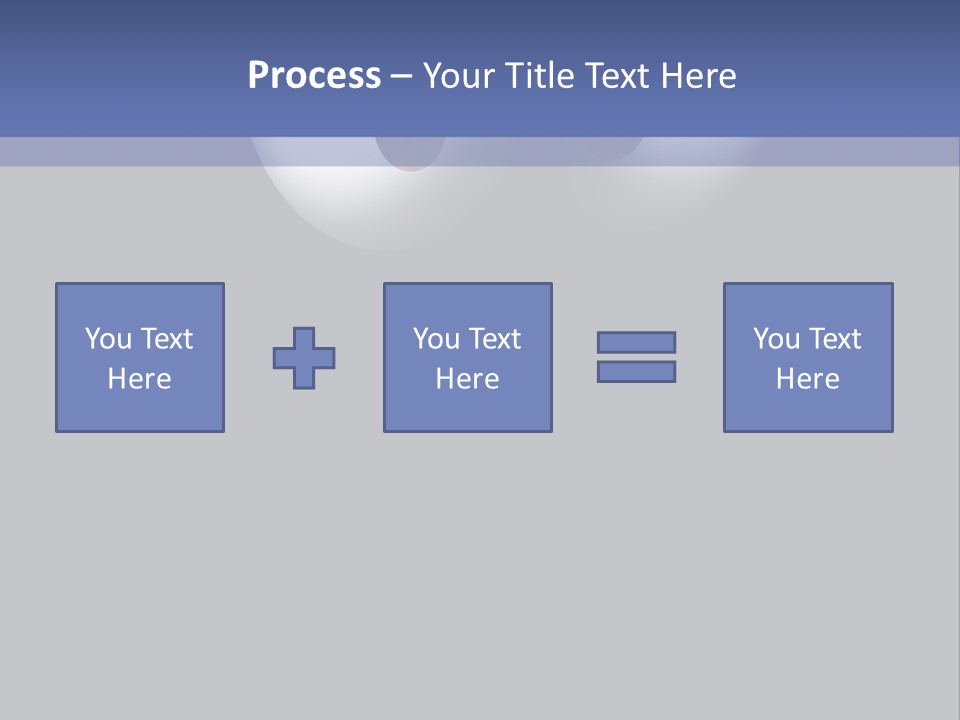Black Cartoon Bulging PowerPoint Template