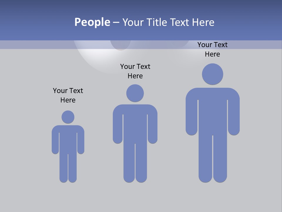 Black Cartoon Bulging PowerPoint Template