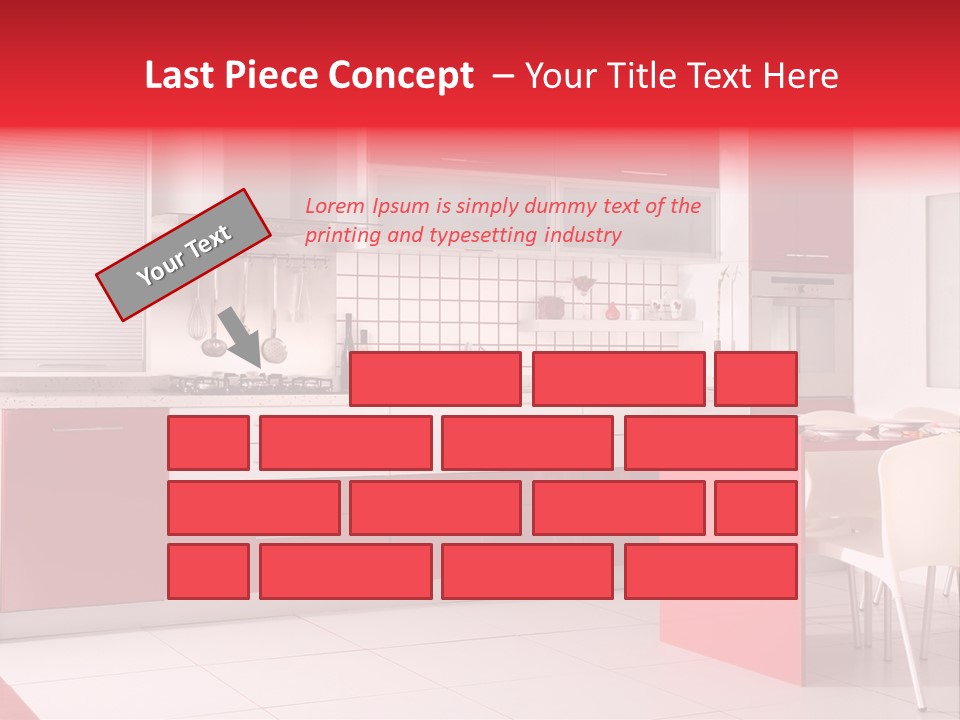 Clean Room Top PowerPoint Template