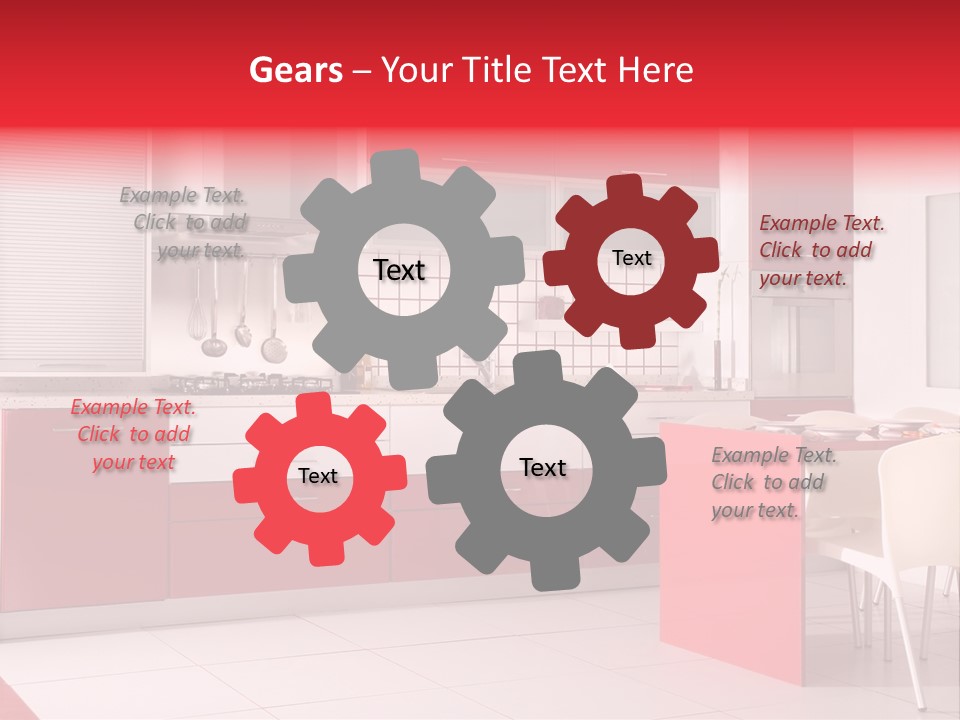 Clean Room Top PowerPoint Template