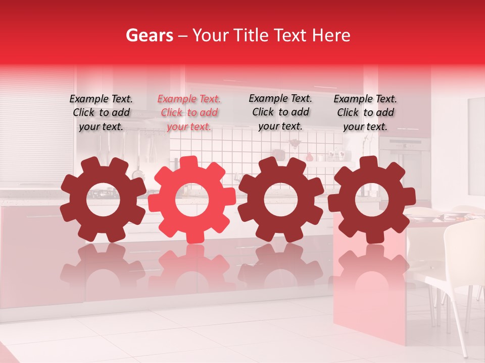 Clean Room Top PowerPoint Template