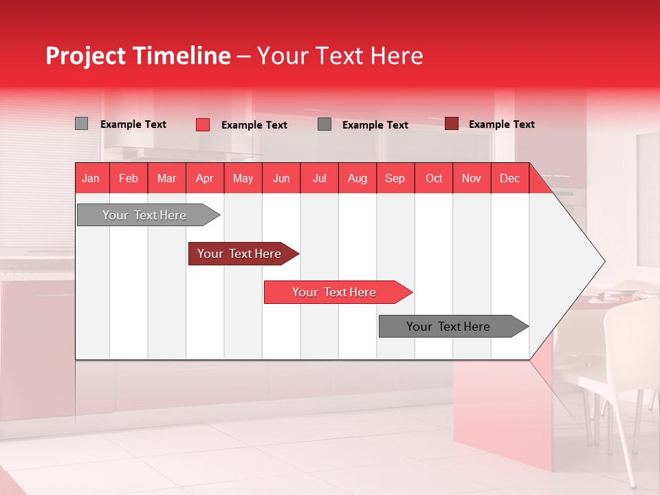 Clean Room Top PowerPoint Template
