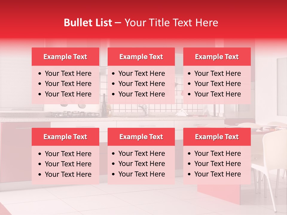 Clean Room Top PowerPoint Template