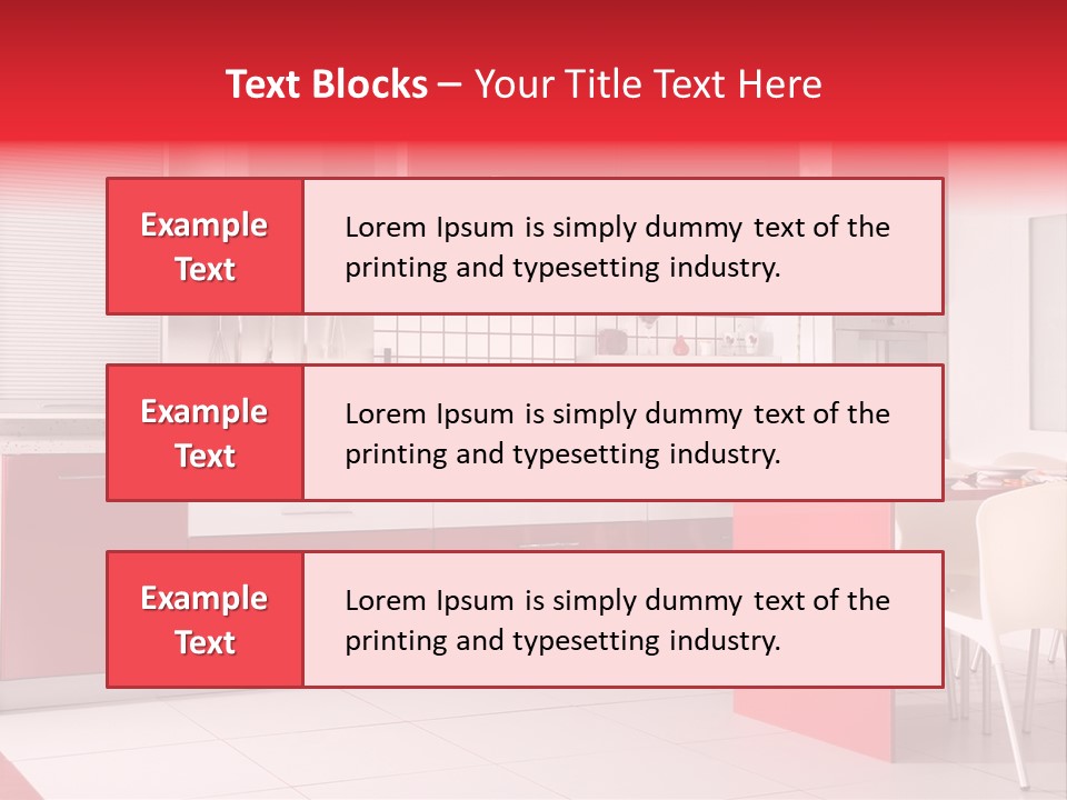 Clean Room Top PowerPoint Template