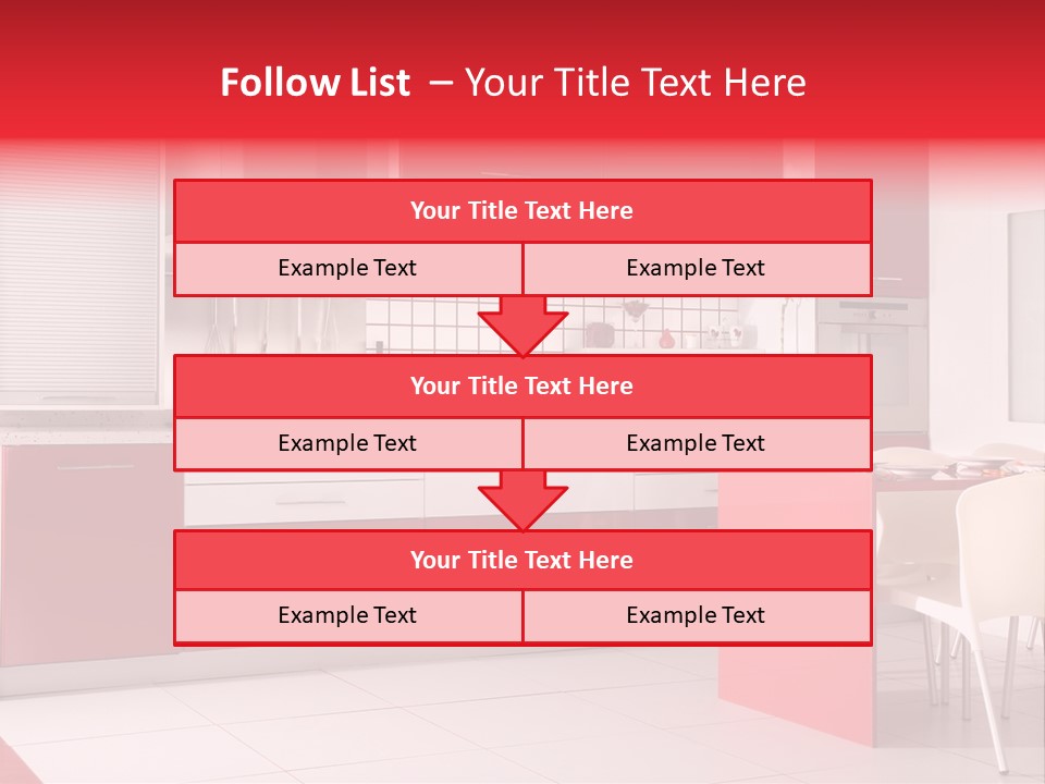 Clean Room Top PowerPoint Template