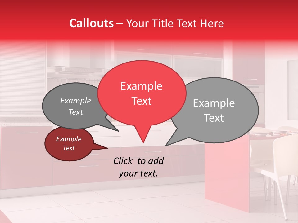 Clean Room Top PowerPoint Template